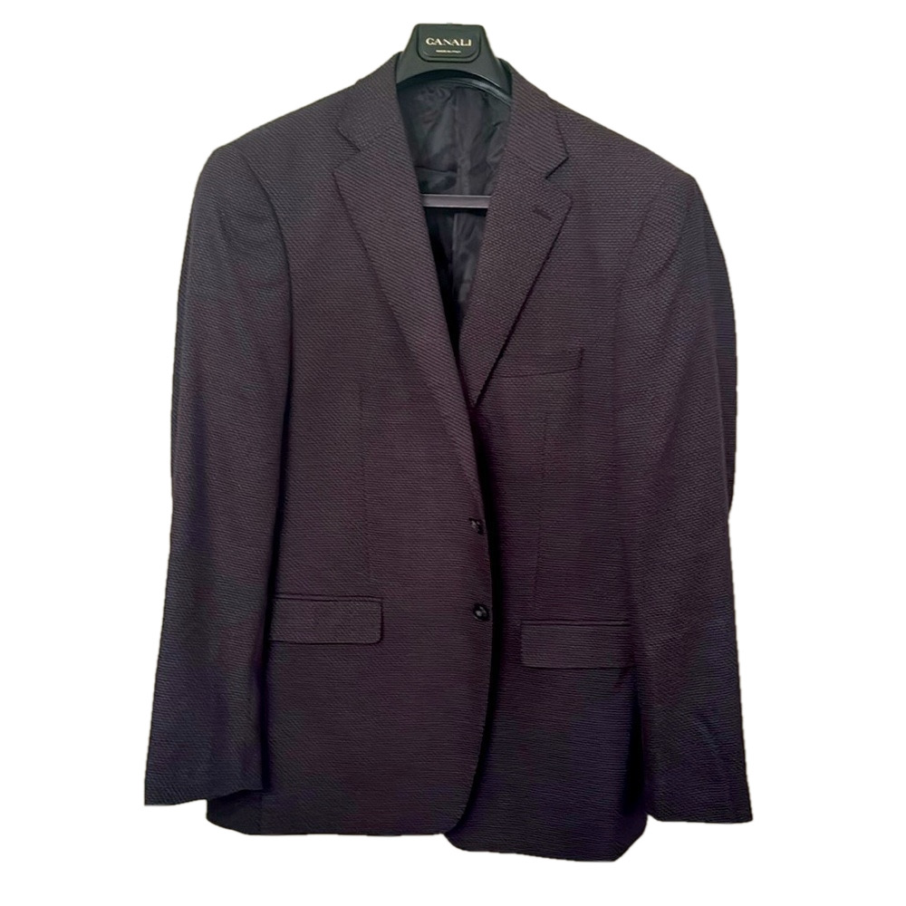 VINTAGE CALVIN KLEIN BLUE GREY BLAZER‎